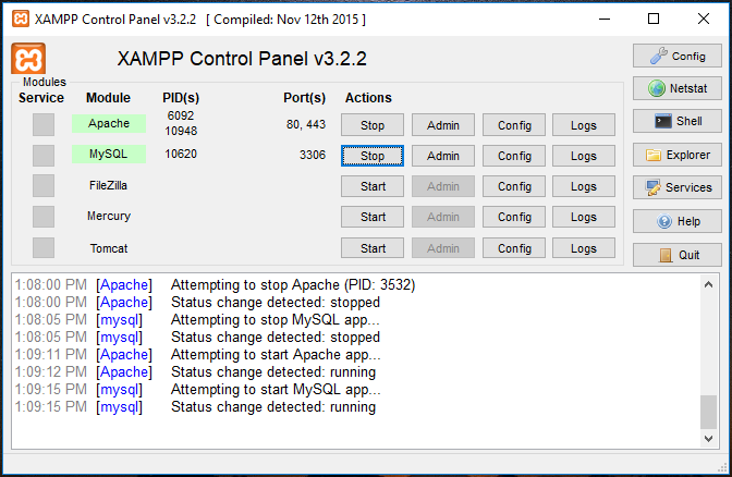 xampp control panel v3.0.12 free
